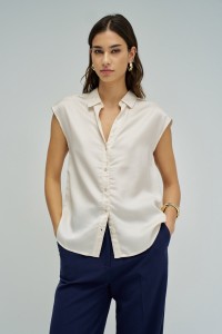 CAMISA EM LIGHTDENIM