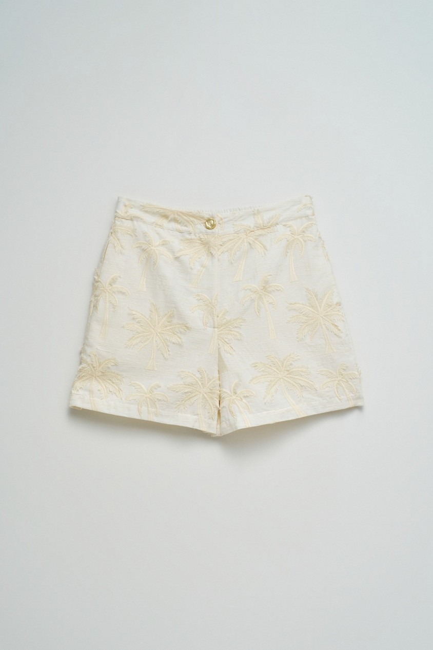 SHORTS WITH A THREE-DIMENSIONAL EFFECT