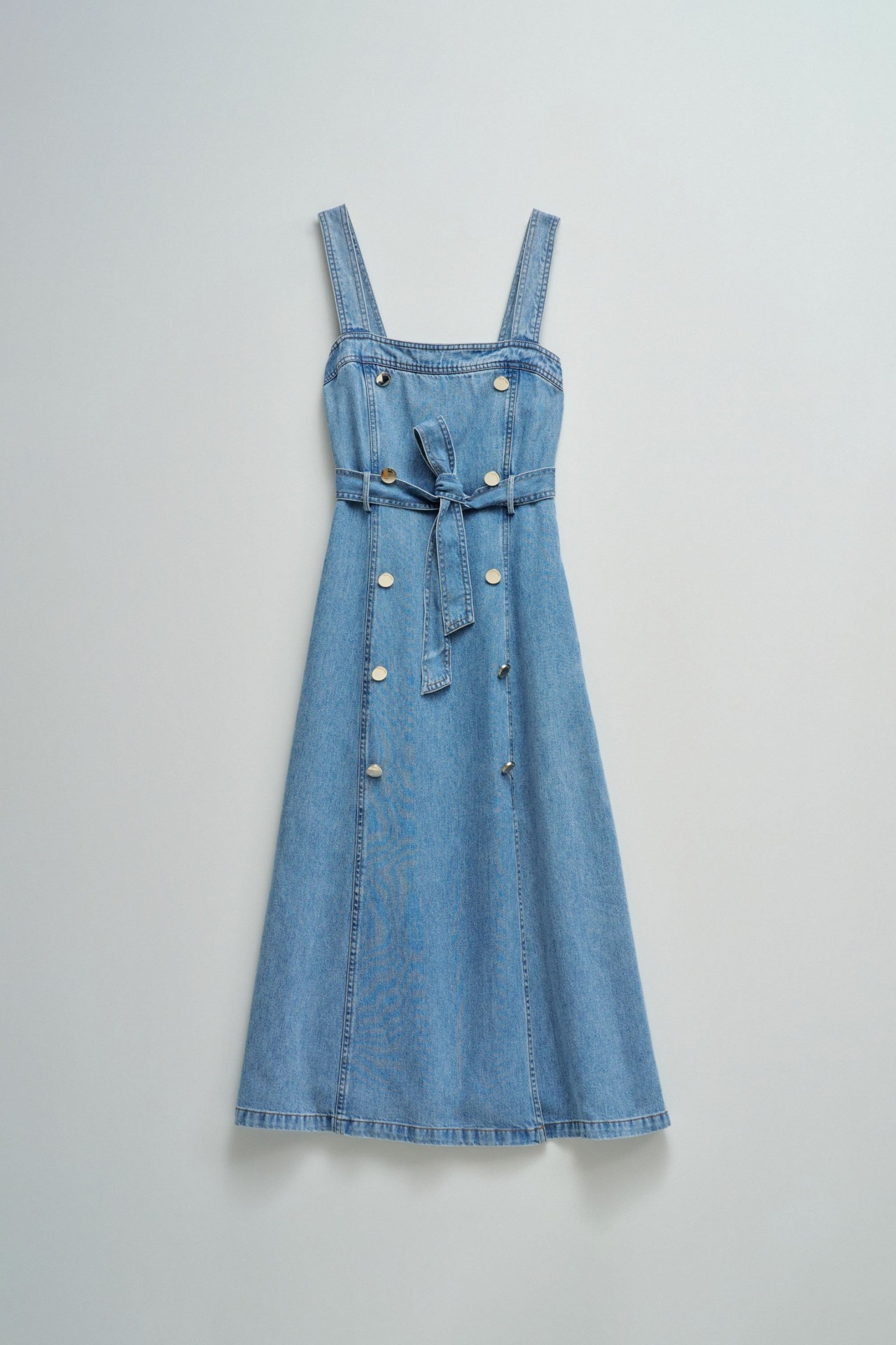 ROBE MIDI EN LIGHTDENIM