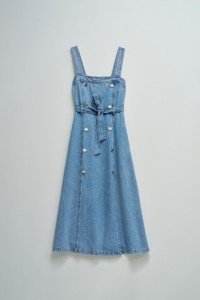 ROBE MIDI EN LIGHTDENIM