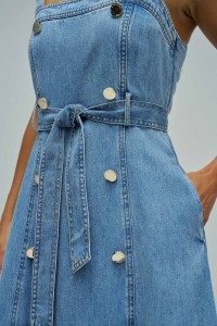 ROBE MIDI EN LIGHTDENIM