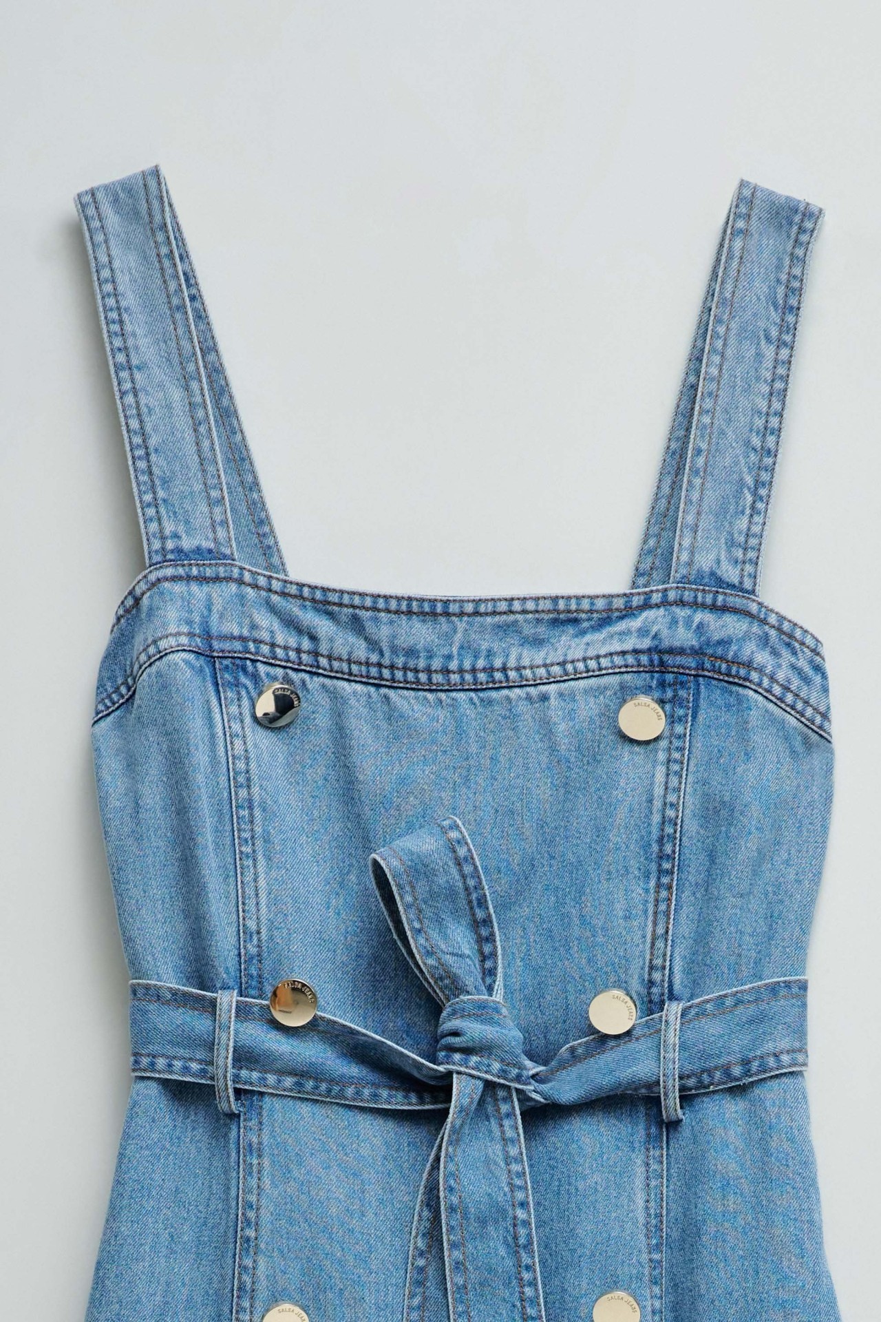 ROBE MIDI EN LIGHTDENIM