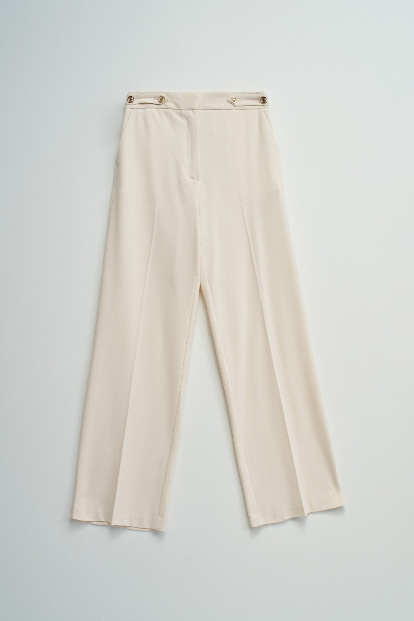 TROUSERS IN FABRIC WITH STRAIGHT LEG