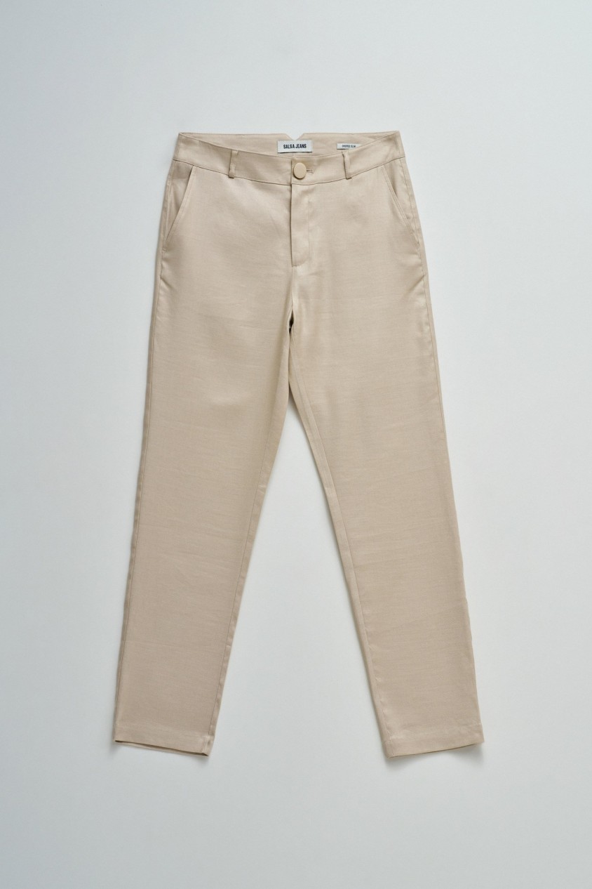 LINEN CHINO