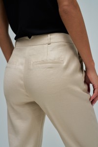 CHINO AUS LEINEN