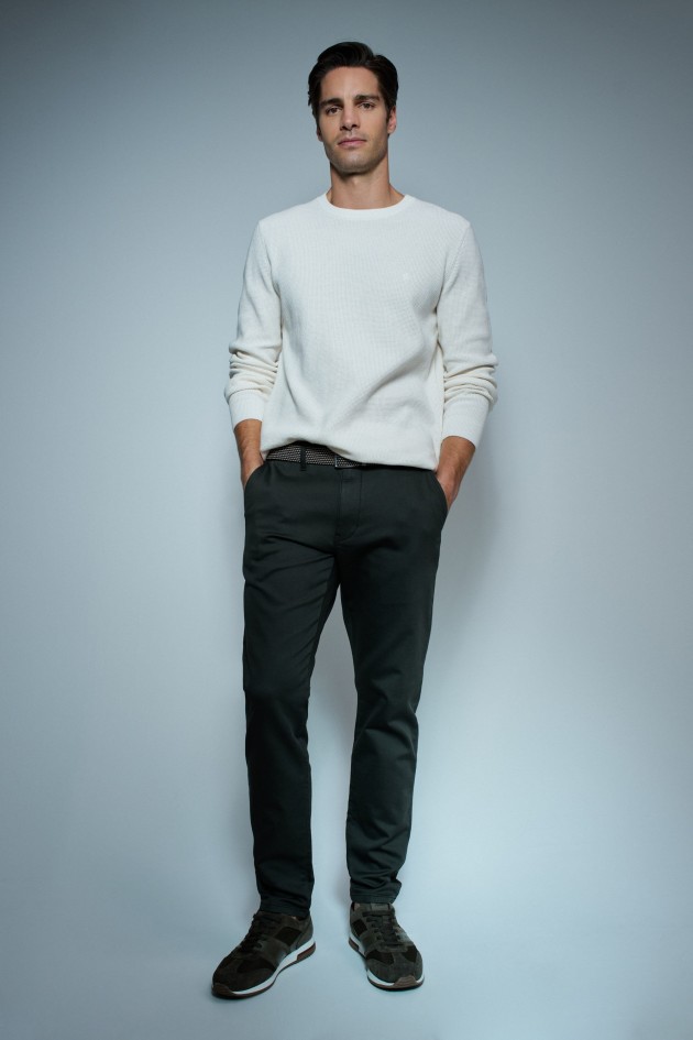 CALÇAS CHINO S-ACTIV SLIM FIT