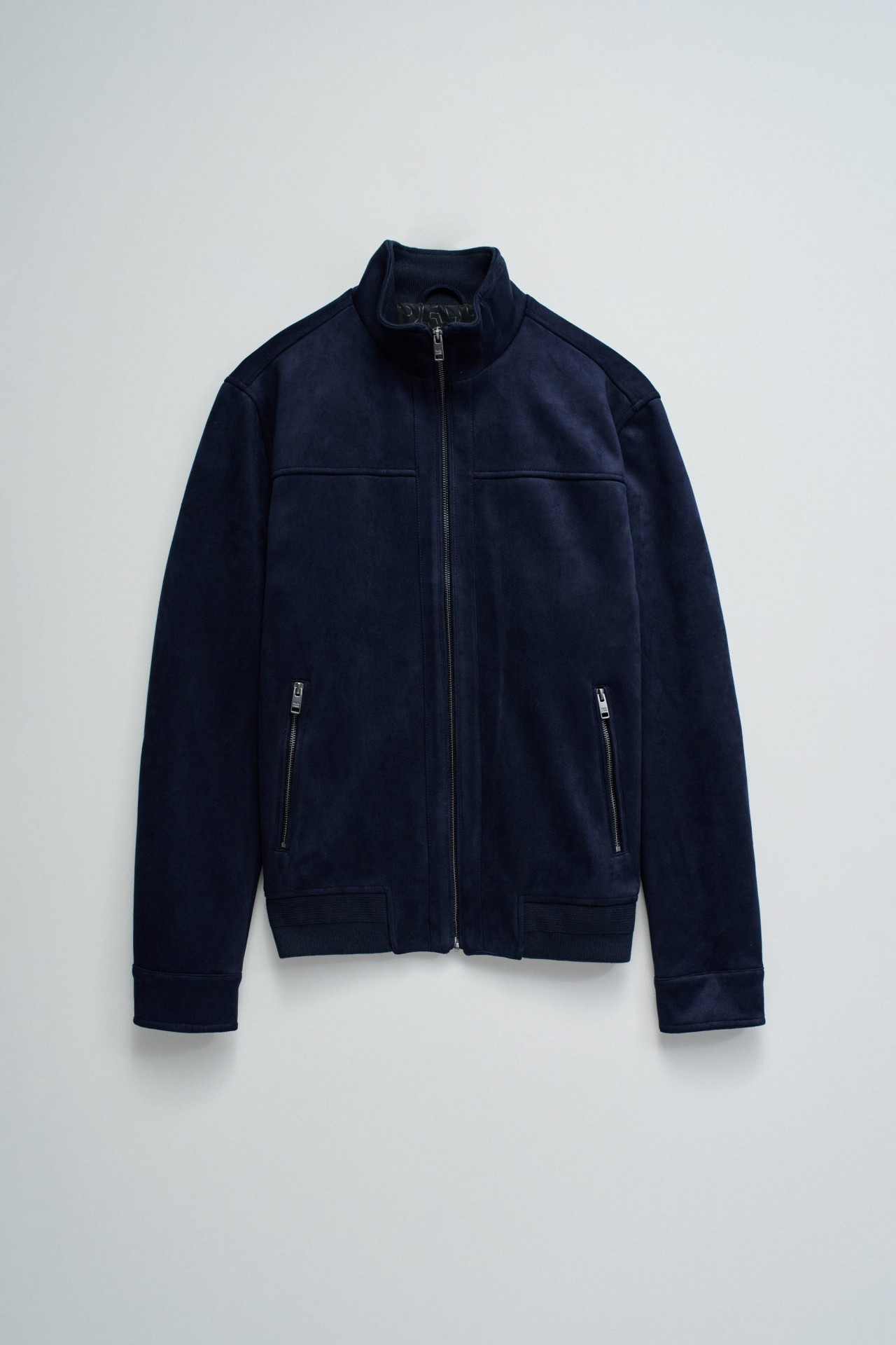 CASACO BOMBER EFEITO SUEDE