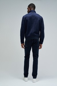 CASACO BOMBER EFEITO SUEDE CASACO BOMBER EFEITO SUEDE