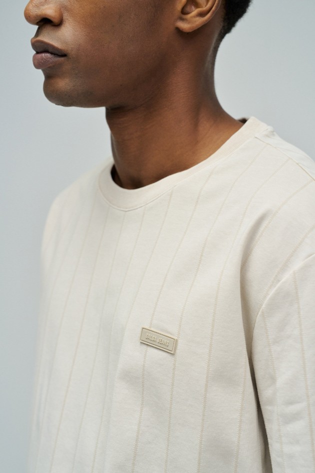 T-SHIRT WITH STRIPES