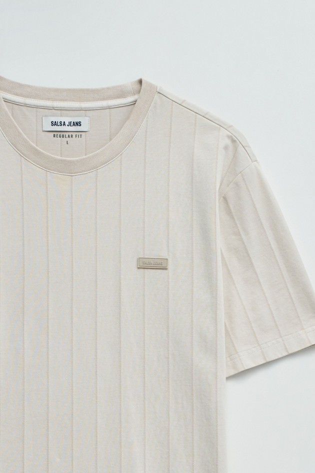 T-SHIRT WITH STRIPES