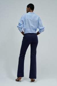 CHINO FLARE COM LINHO CHINO FLARE COM LINHO