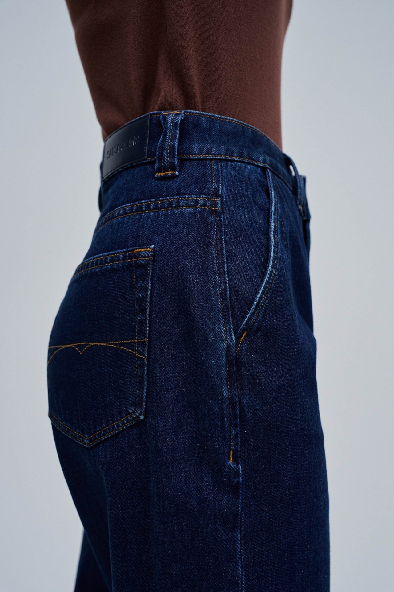 JEANS SLOUCHY CROPPED SLIM