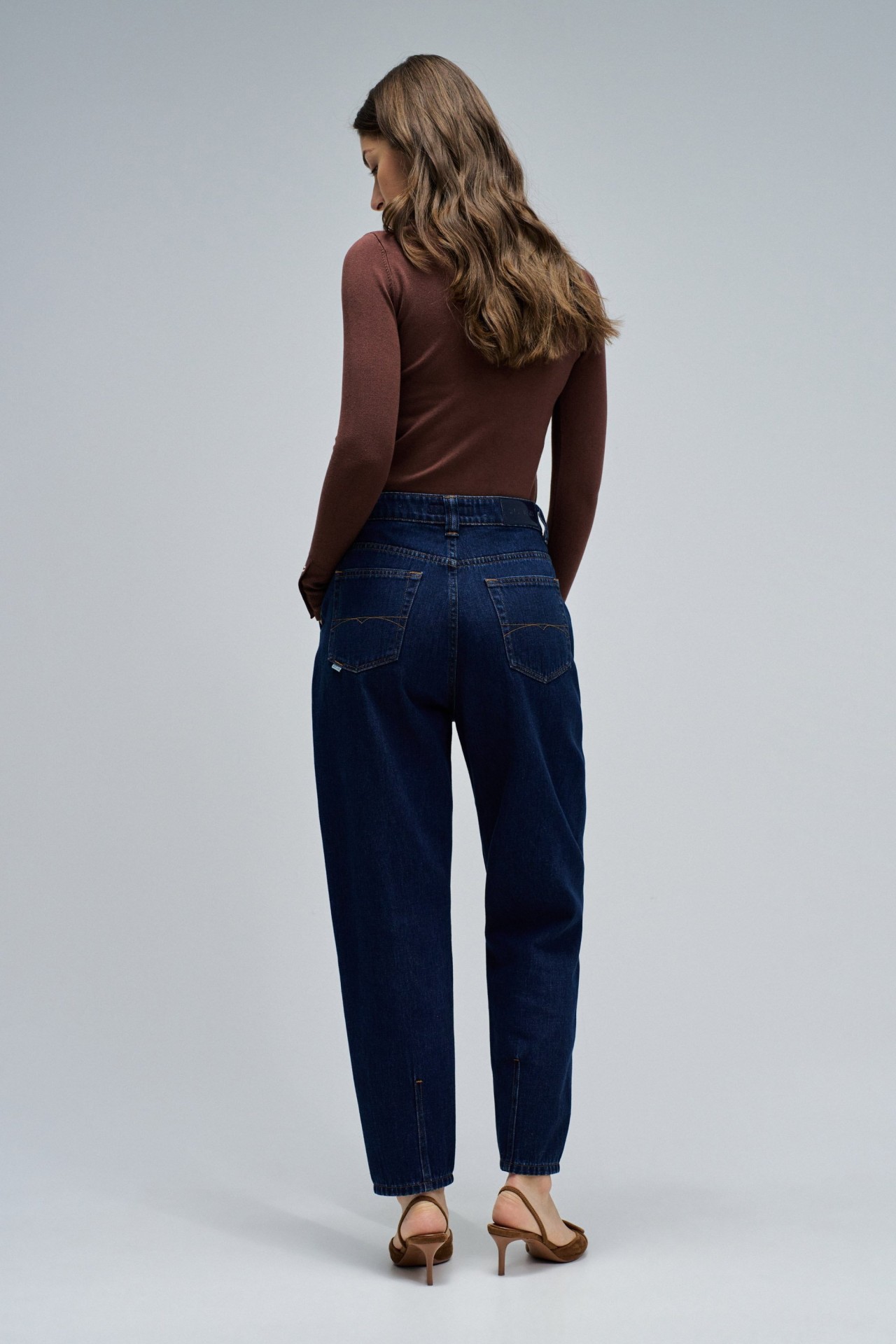 JEANS SLOUCHY CROPPED SLIM