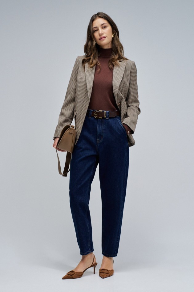 SLOUCHY CROPPED SLIM JEANS