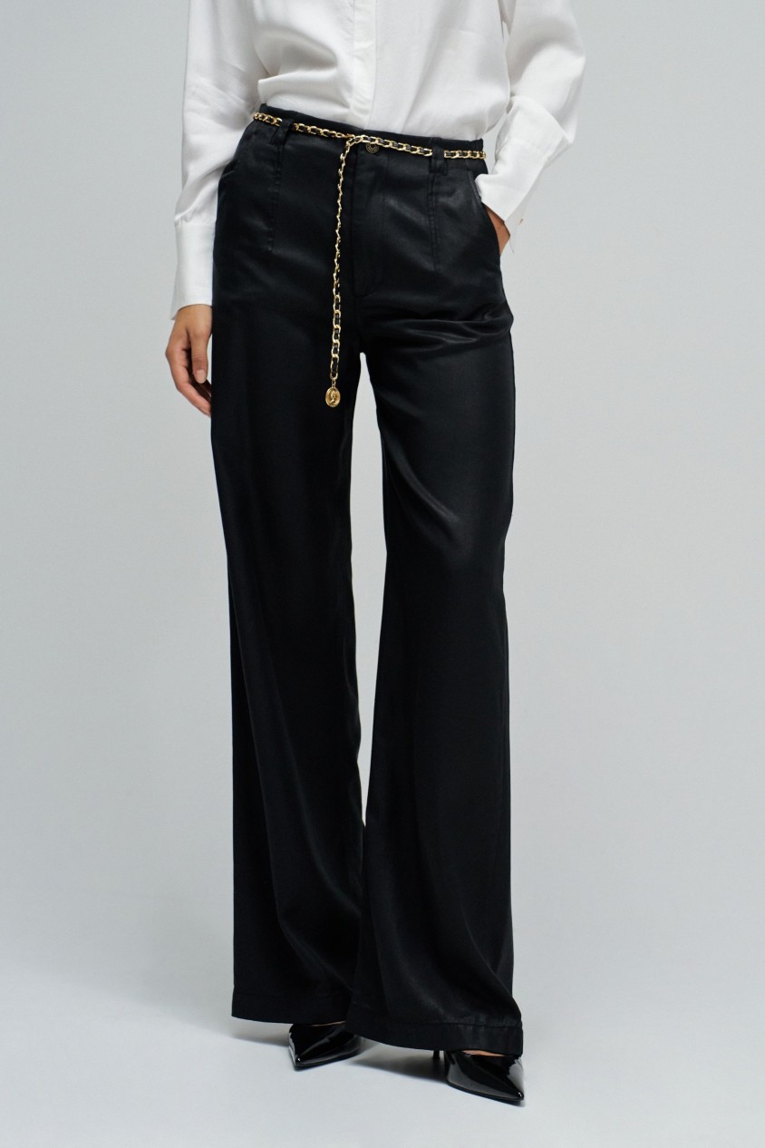 PANTALONES DE LIGHTDENIM CON PIERNA WIDE