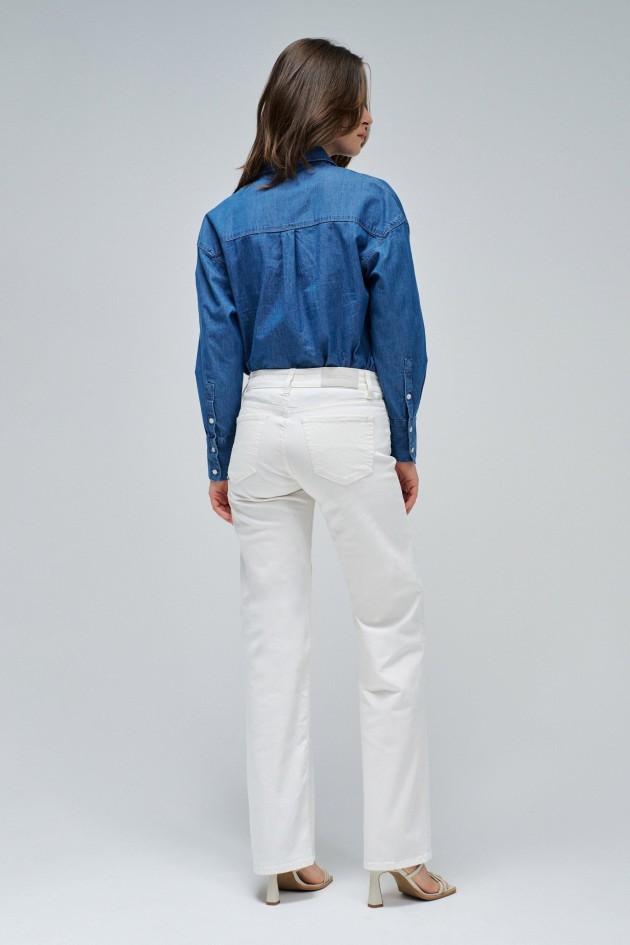 LOW RISE STRAIGHT JEANS