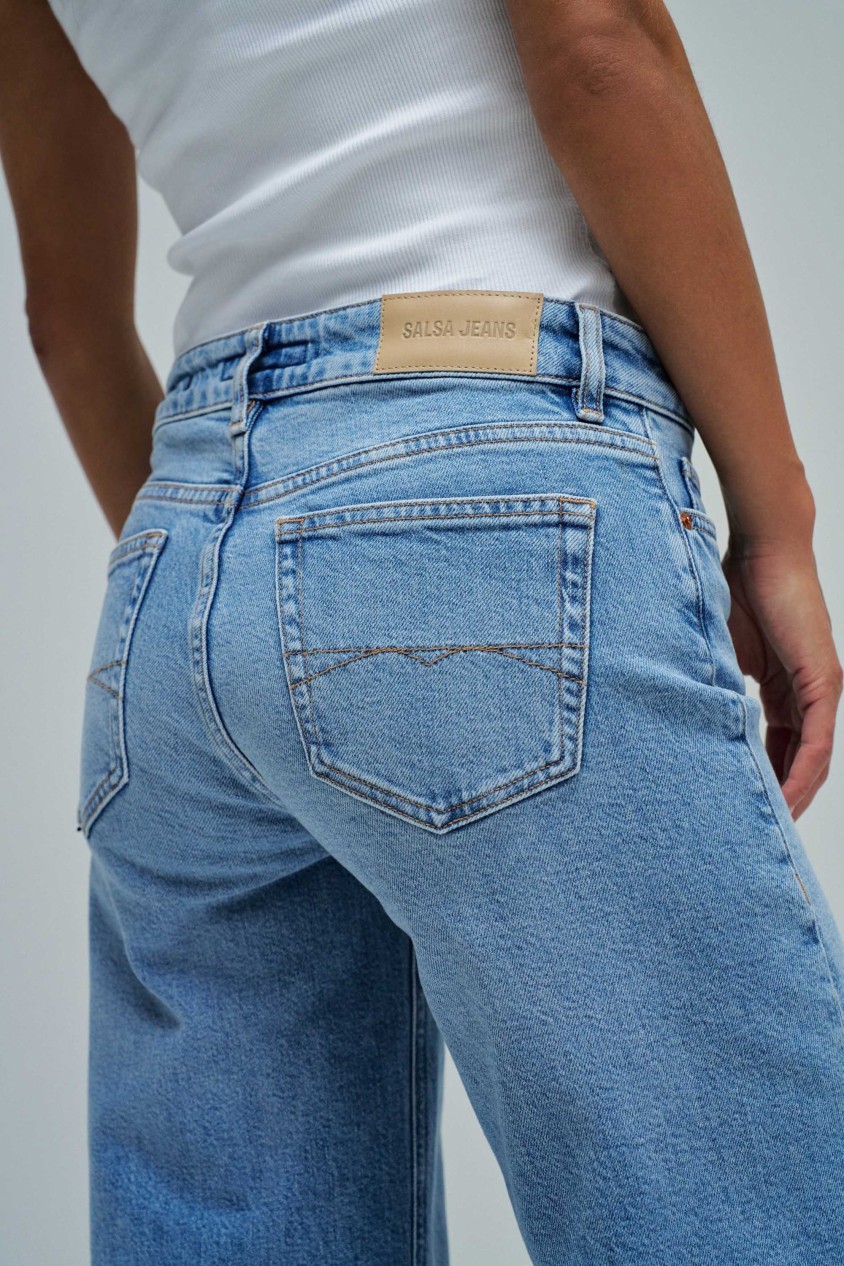 JEANS LOW RISE WIDE