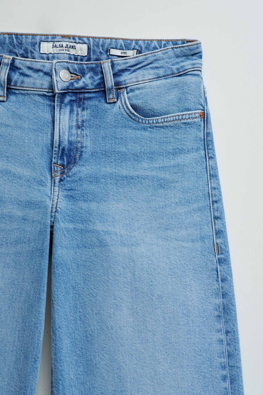 JEANS LOW RISE WIDE