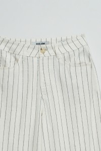 WIDE LEG TROUSERS WITH LINEN