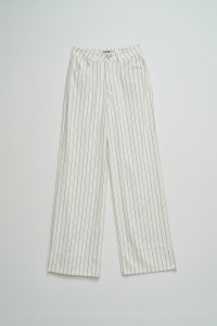 WIDE LEG TROUSERS WITH LINEN