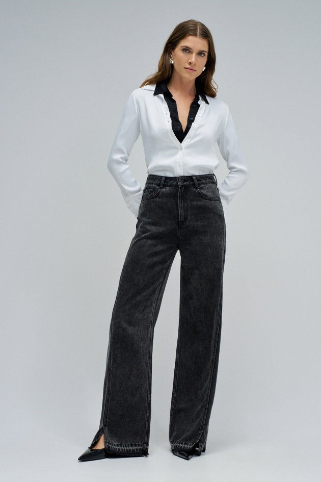 WIDE LEG JEANS