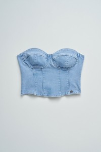 TOP IN DENIM