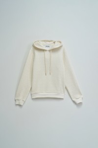 HOODIE COM JACQUARD