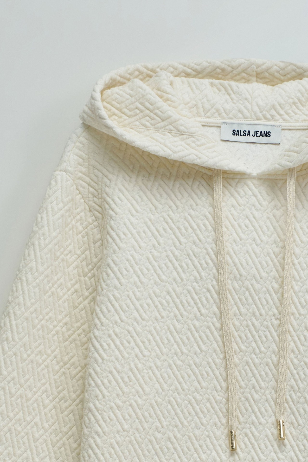 HOODIE COM JACQUARD