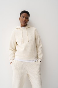 HOODIE COM JACQUARD