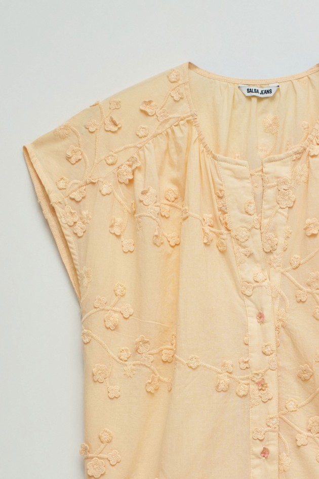 BLUSA COM EFEITO TRIDIMENSIONAL STAR CLUB