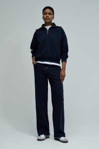SWEATSHIRT COM MEIO FECHO