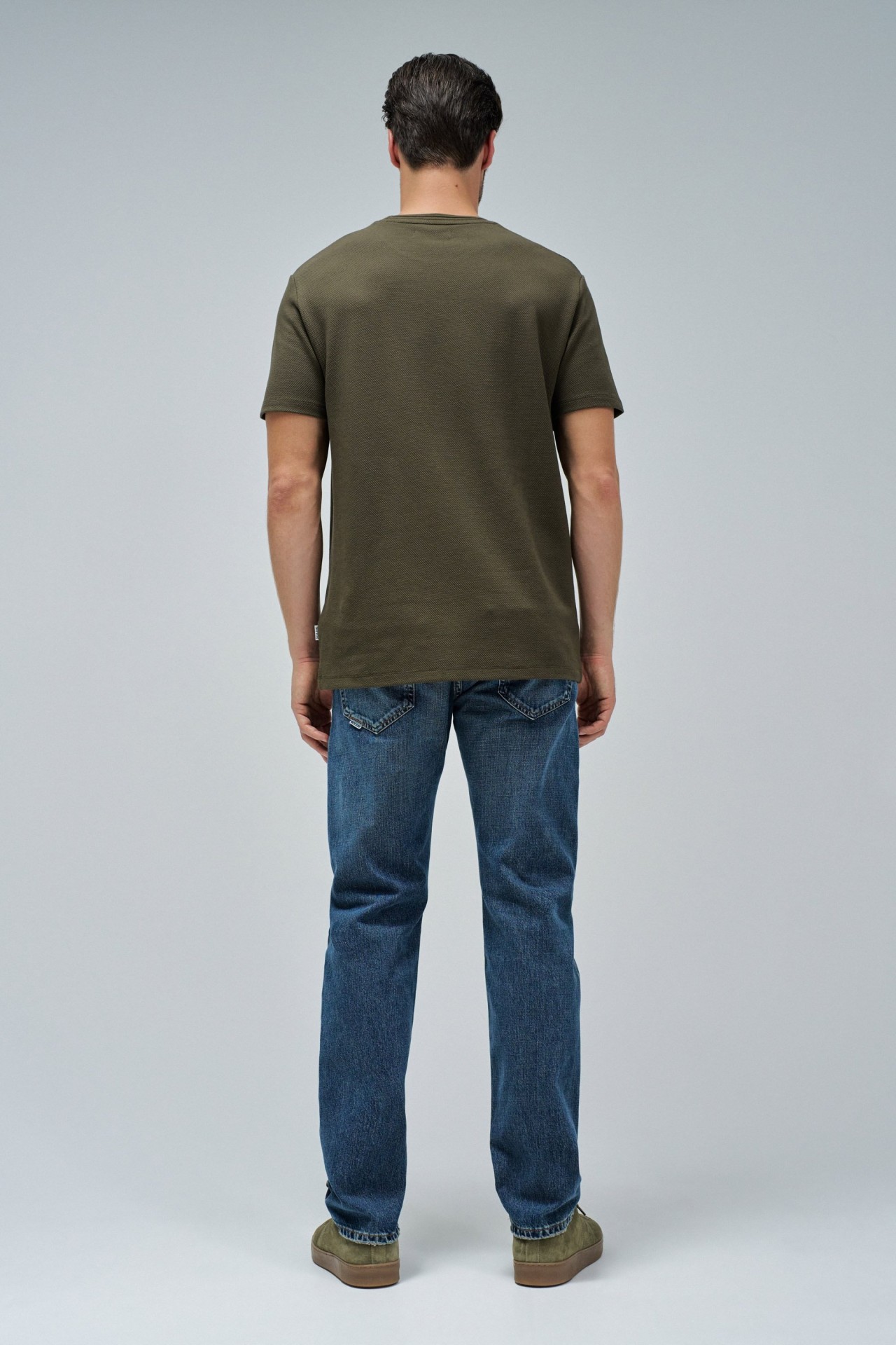 T-SHIRT MET TEXTUUR