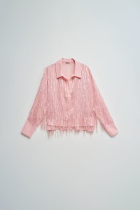 BLUSA COM FRANJAS