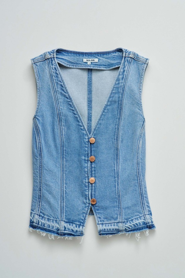 LIGHTDENIM VEST