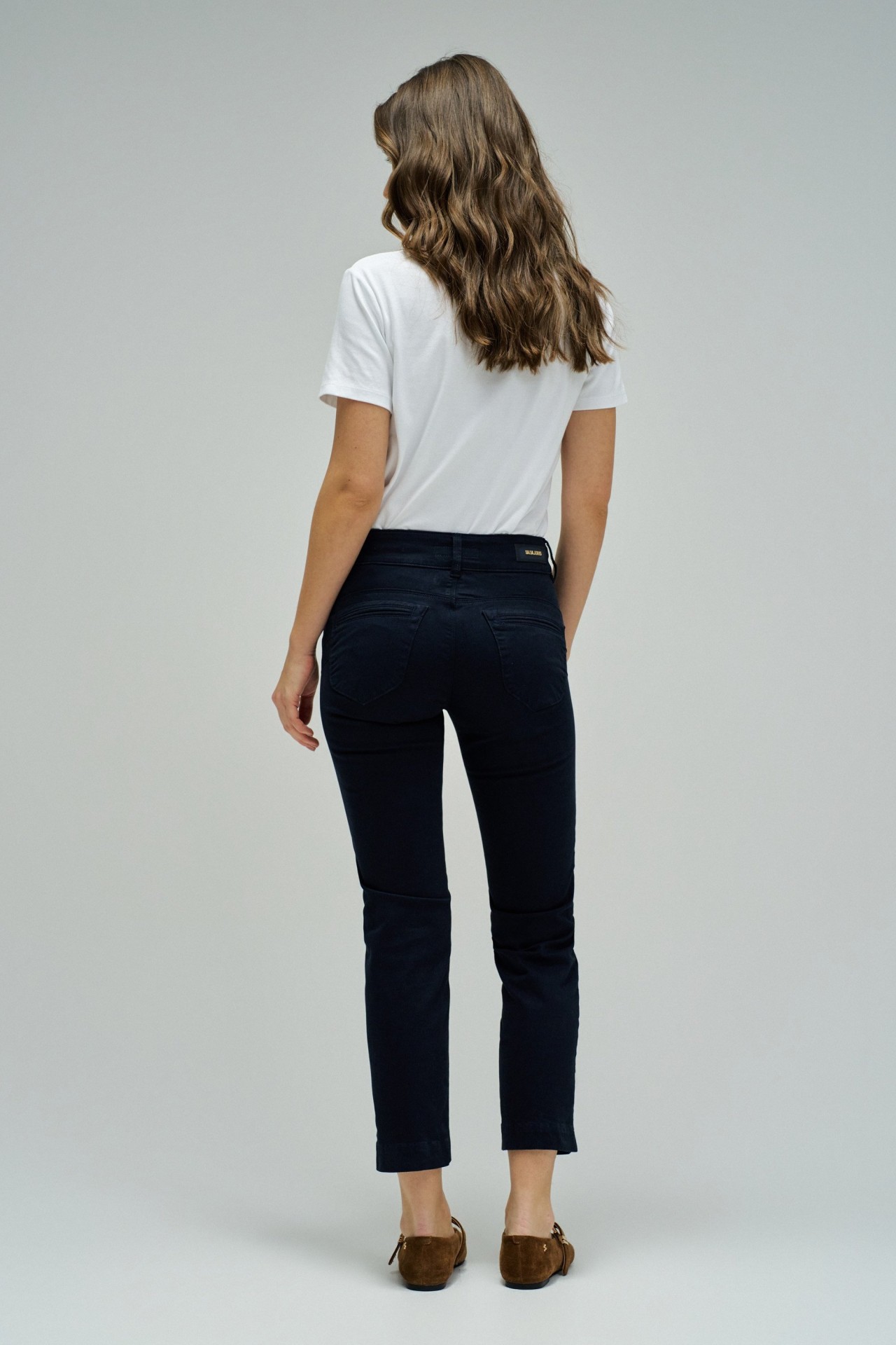 SECRET CHINO PUSH IN CROPPED SLIM
