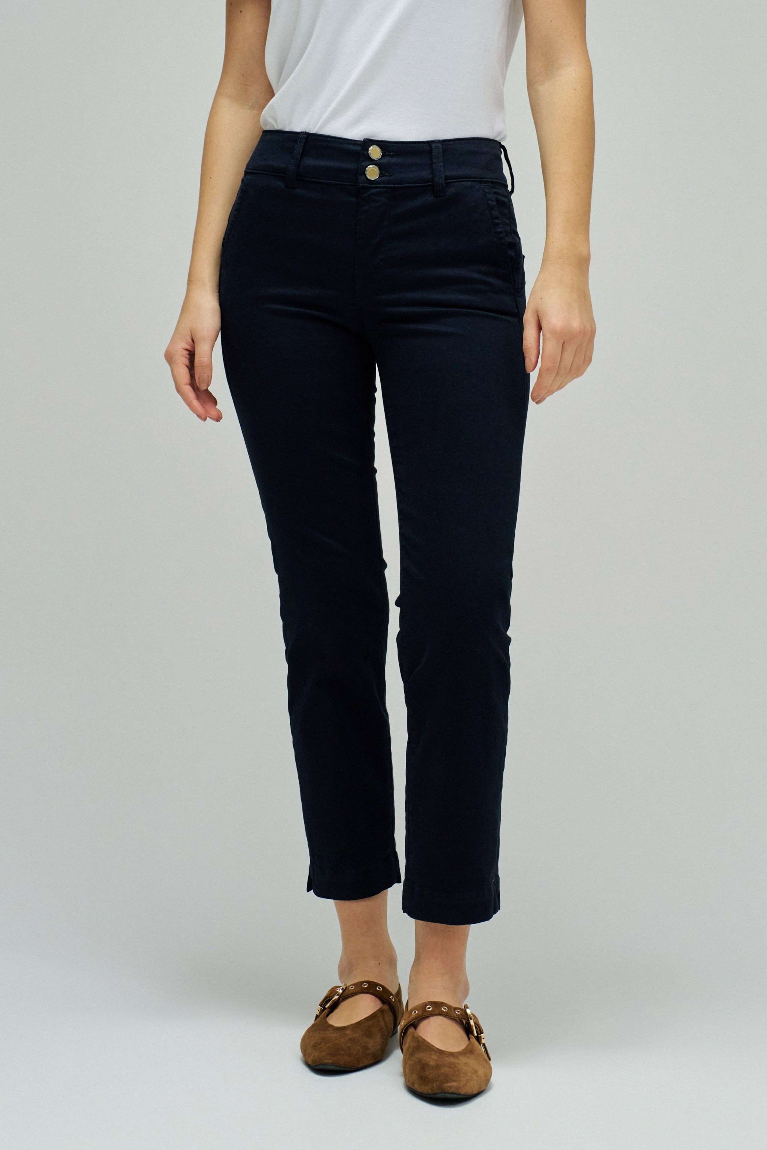 SECRET CHINO PUSH IN CROPPED SLIM