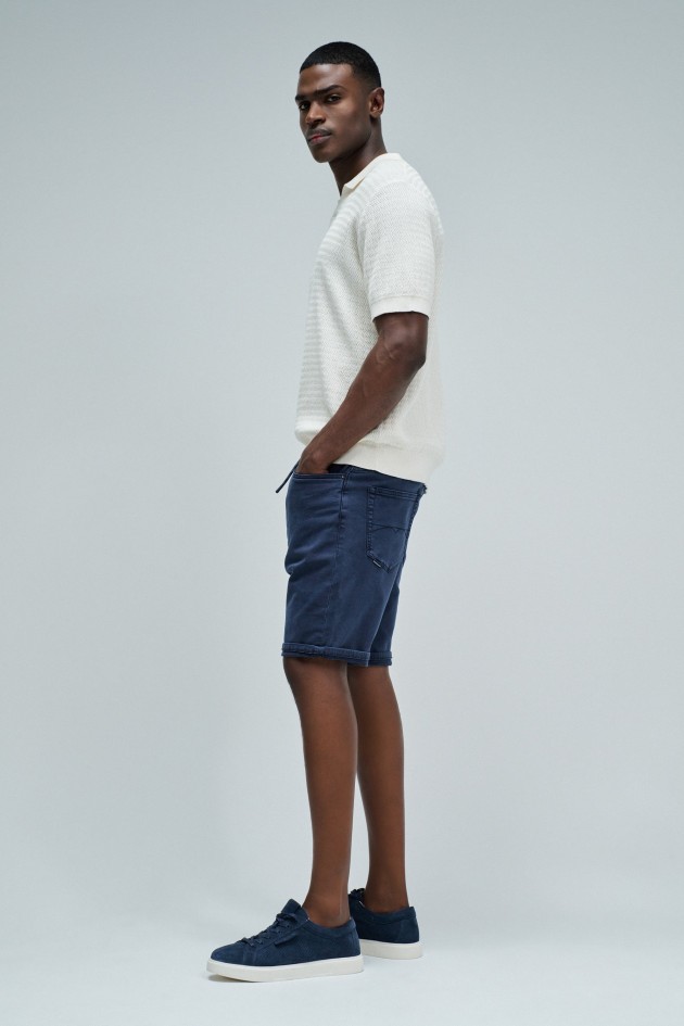 COLOURED DENIM S-ACTIV SHORTS