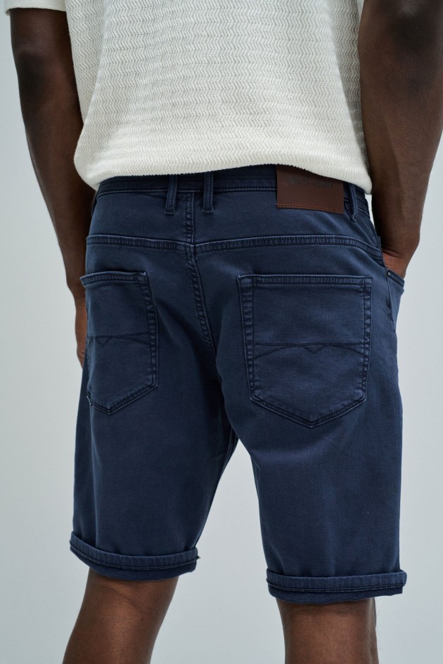 COLOURED DENIM S-ACTIV SHORTS