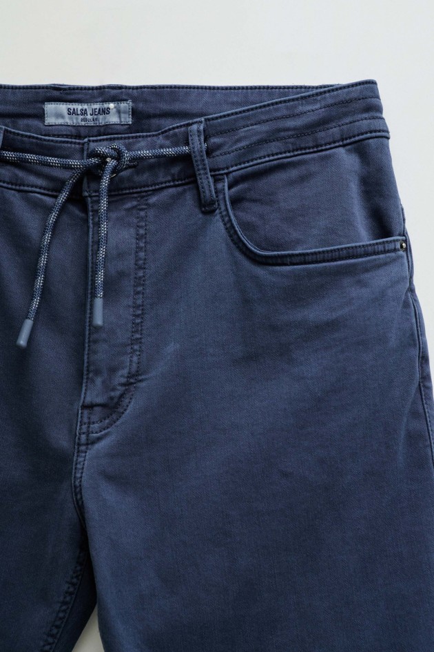 COLOURED DENIM S-ACTIV SHORTS