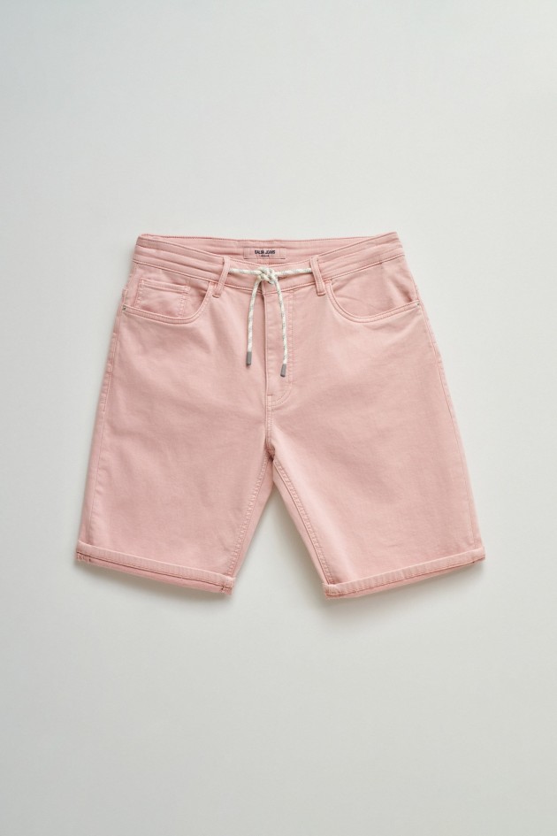 COLOURED DENIM S-ACTIV SHORTS