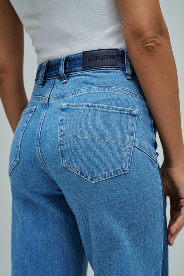 FAITH PUSH IN WIDE JEANS