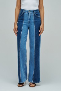 FAITH PUSH IN WIDE JEANS