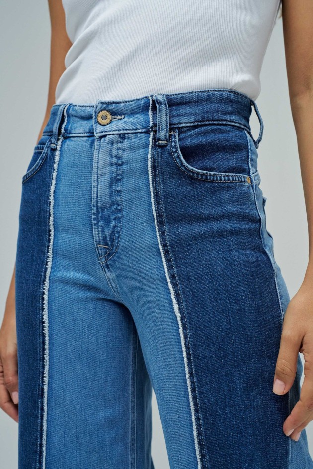 FAITH PUSH IN WIDE JEANS