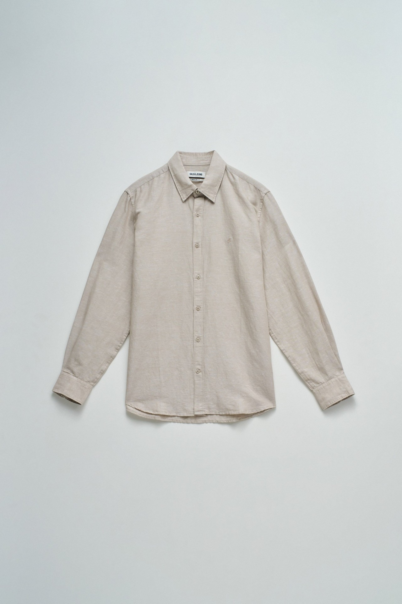 CAMISA COM MISTURA DE LINHO