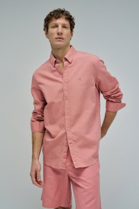 CAMISA COM MISTURA DE LINHO