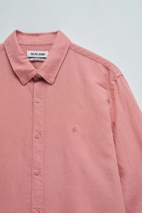 CAMISA COM MISTURA DE LINHO