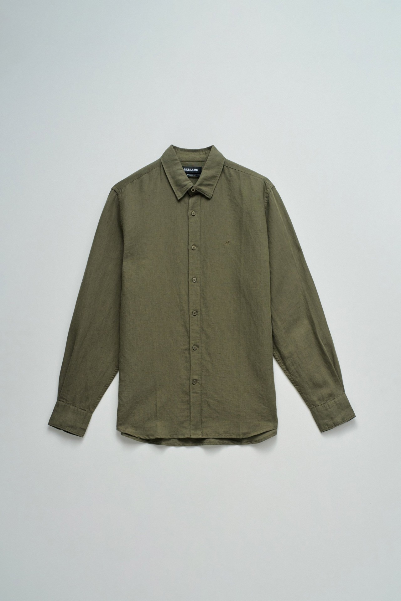 CAMISA COM MISTURA DE LINHO