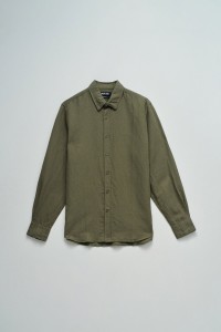 CAMISA COM MISTURA DE LINHO