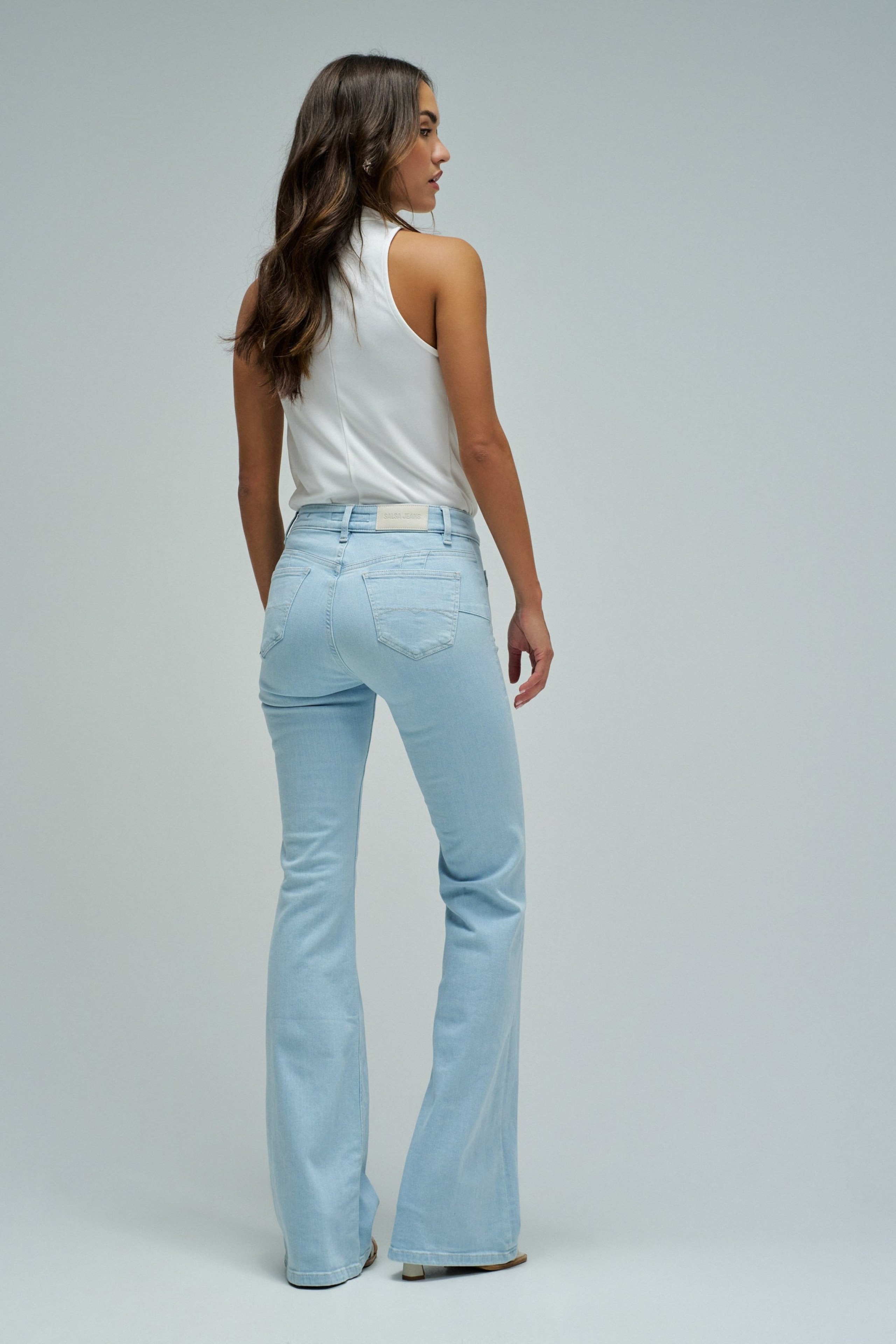 JEANS DESTINY PUSH UP FLARE