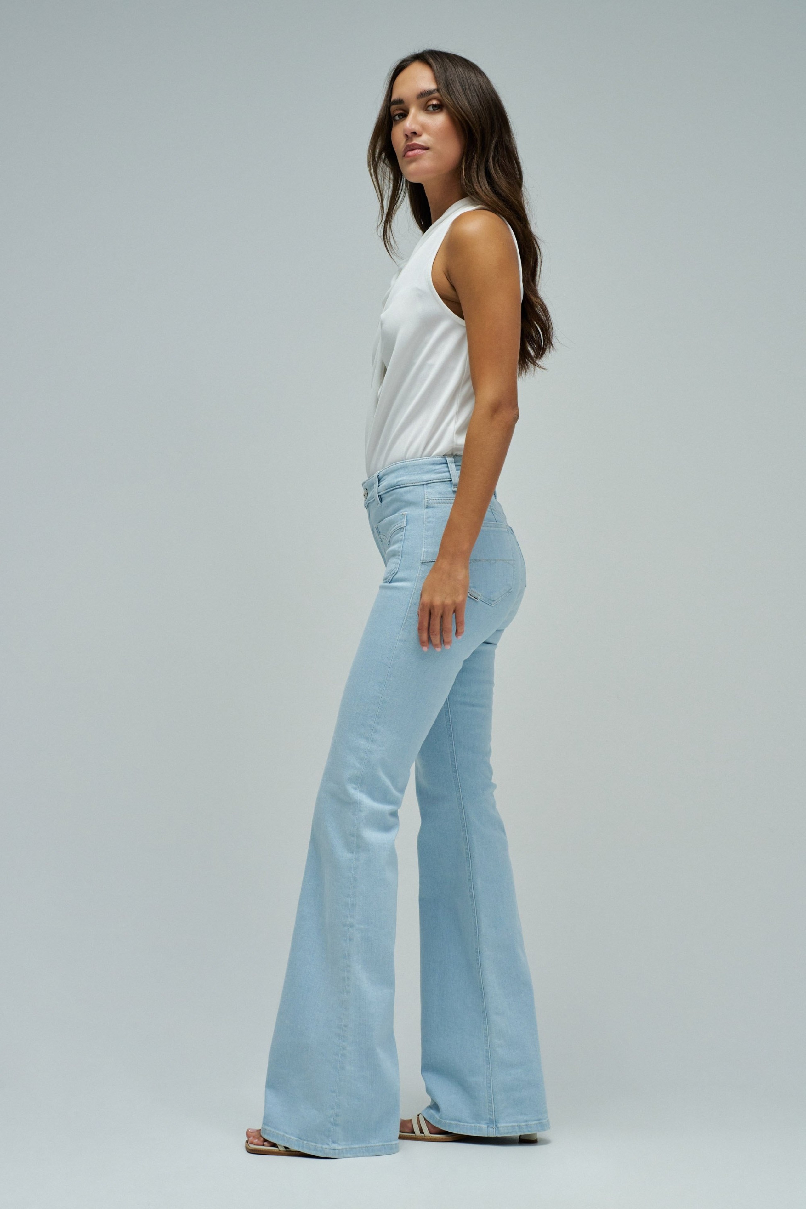 JEANS DESTINY PUSH UP FLARE